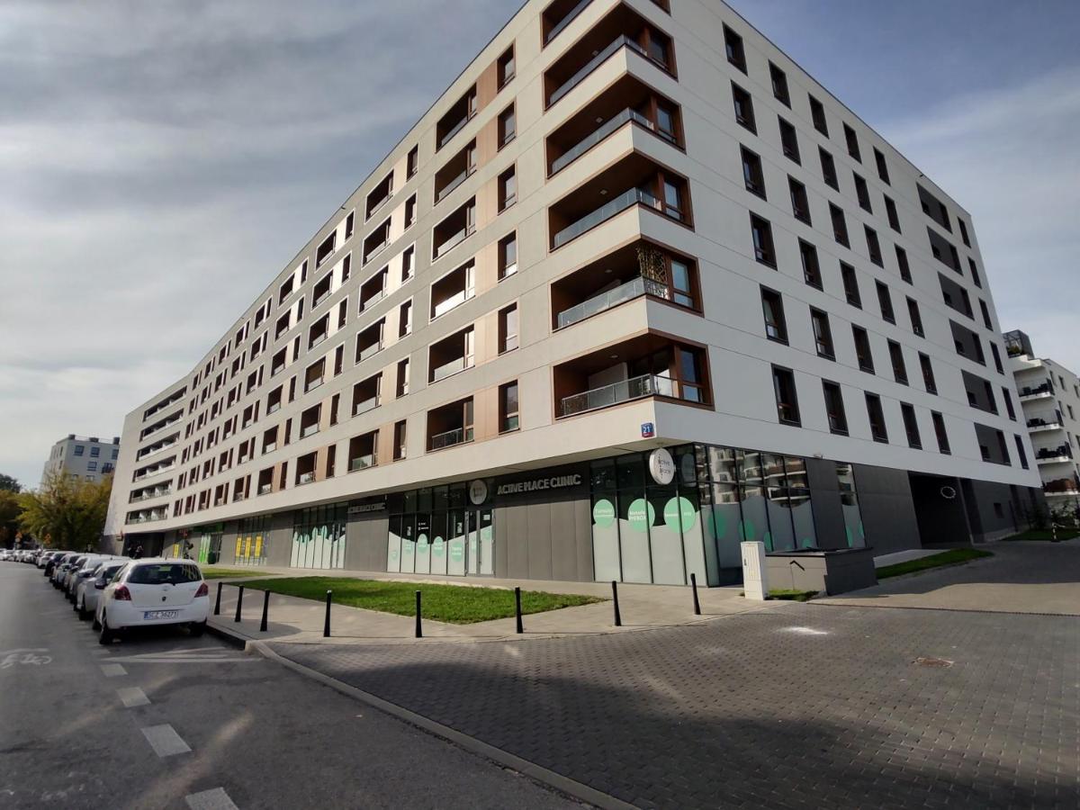 Uroczy Apartament Z Miejscem Na Auto W Garazu Apartment Warsaw Exterior photo